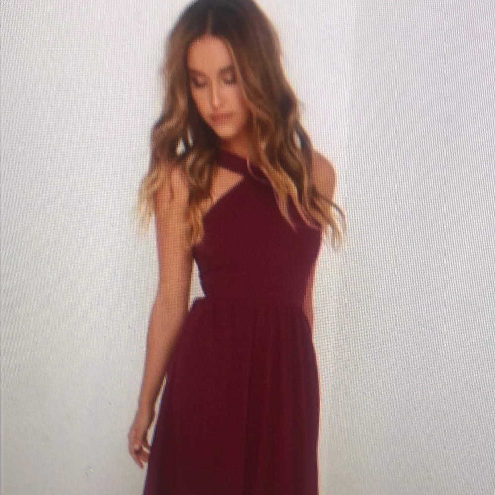 Lulus Air of Romance Maxi Dress